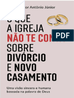 PDF o Que A Igreja Nao Tem Conta Sobre o Divorcio e Nova Casamento - Compress