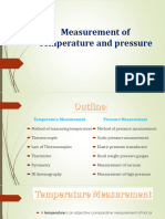 Module 4.2 Measurement of Temperature and Pressure