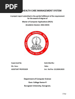 Patient Health Care Management System 2