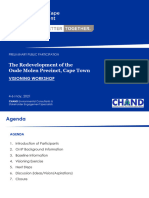 2021 May Oude Molen Precinct: Preliminary Stakeholder Engagement Presentation