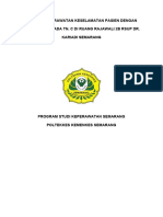 Laporan Asuhan Keperawatan Keselamatan Pasien Dengan Risiko Jatuh Pada Tn. C Di Ruang Rajawali 2B Rsup Dr. Kariadi Semarang