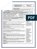 Niveau: 3AEP Unité: 4 Communication Orale Semaines 1 Et 2 Fiche: 68 Séances: de 1 À 8