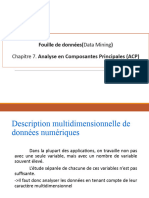 chapitre Analyse en Composantes Principales (ACP)