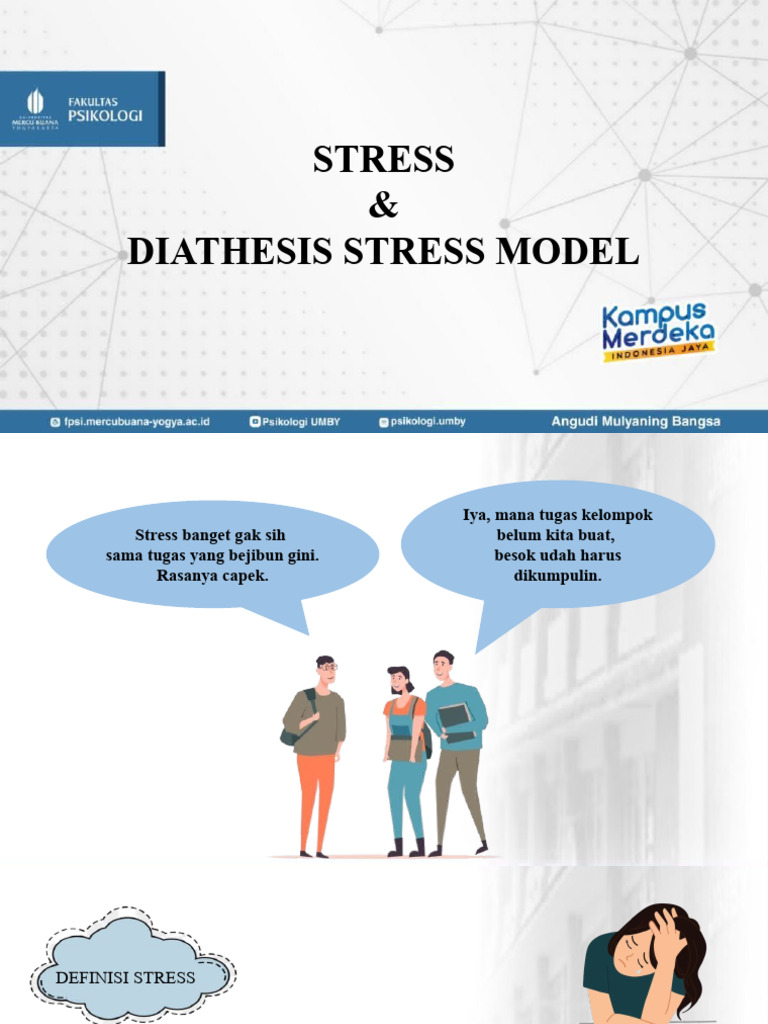 Stress Dan Diathesis Stress Model | PDF
