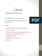 Book Independent Directors