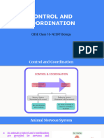 CBSE X BIO CONTROL COORDINATION 