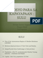 Negosyo para Sa Kapayapaan Sa Sulu