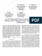 An IoT Integrated Sensor Technologies For The Enhancement of Hospital Waste Segregation and Management