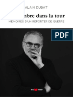 Une Ombre Dans La Tour - Mémoires Dun Reporter de Guerre by Alain Dubat