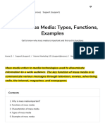 02 What Is Mass Media - Types, Functions, Examples - Definition - SendPulse