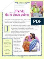 La Ofrenda de La Viuda Pobre: Lección9