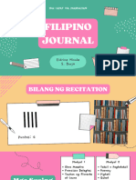 Eidrine Nicole Borja - Filipino Journal q4