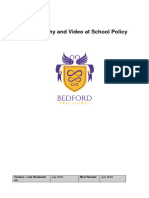 BFS Photgraphy and Video at School Policy - Doc v3
