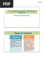 Micro Programed Control Unit