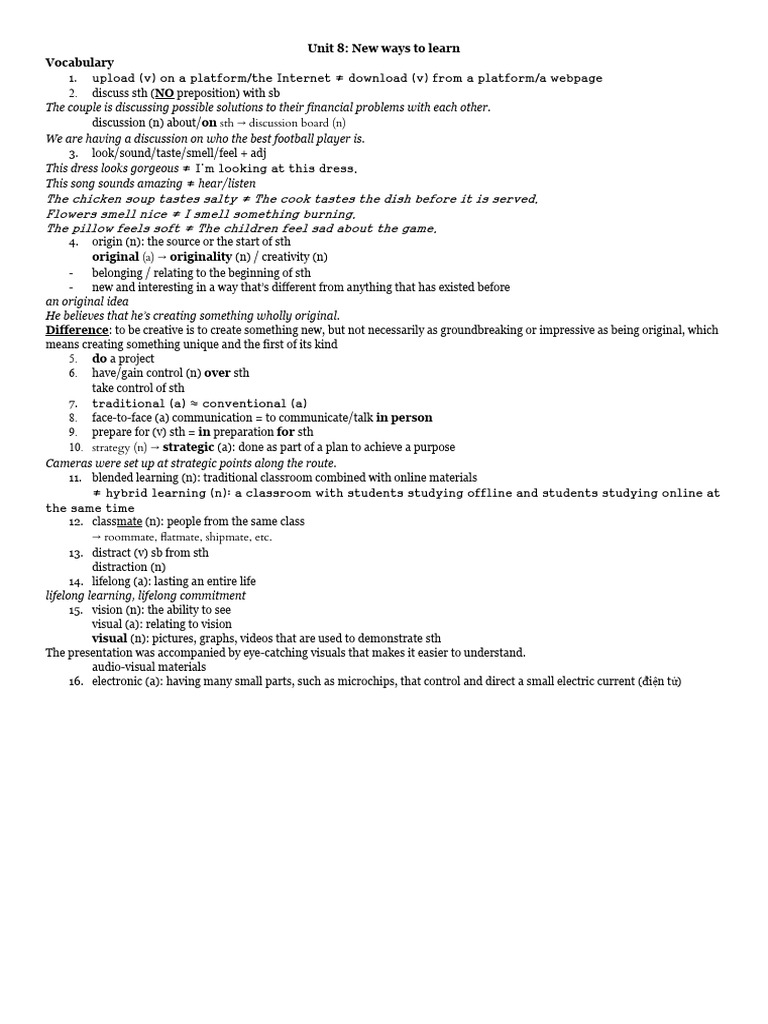 Unit 8 new ways to learn 1 1 pdf learning educational technology