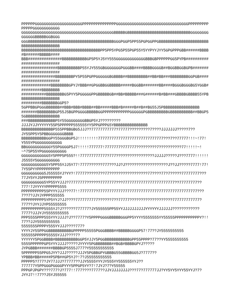 Ronaldo ASCII Art Collection | PDF