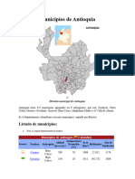 Municipios de Antioquia