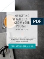 Workbook - Marketing Strategies To Grow Your Podcast