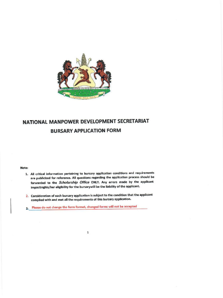 NMDS Form | PDF