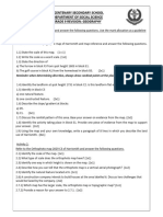 SS 9 Geog Worksheet T2