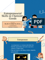 Entrepreneurial Skills in Chemistry Goods