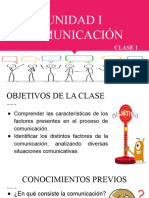 CLASE 1 COMUNICACIÓN FACTORES