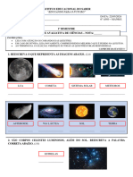 Teste de Ciências Adaptado 1º Bim 2024 6º Ano