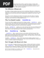 Calgary Academy Homework