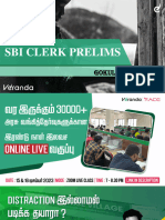 Sbi Clerk Prelims (7!12!23)