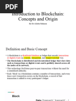 1-Introduction To Blockchain Analytics