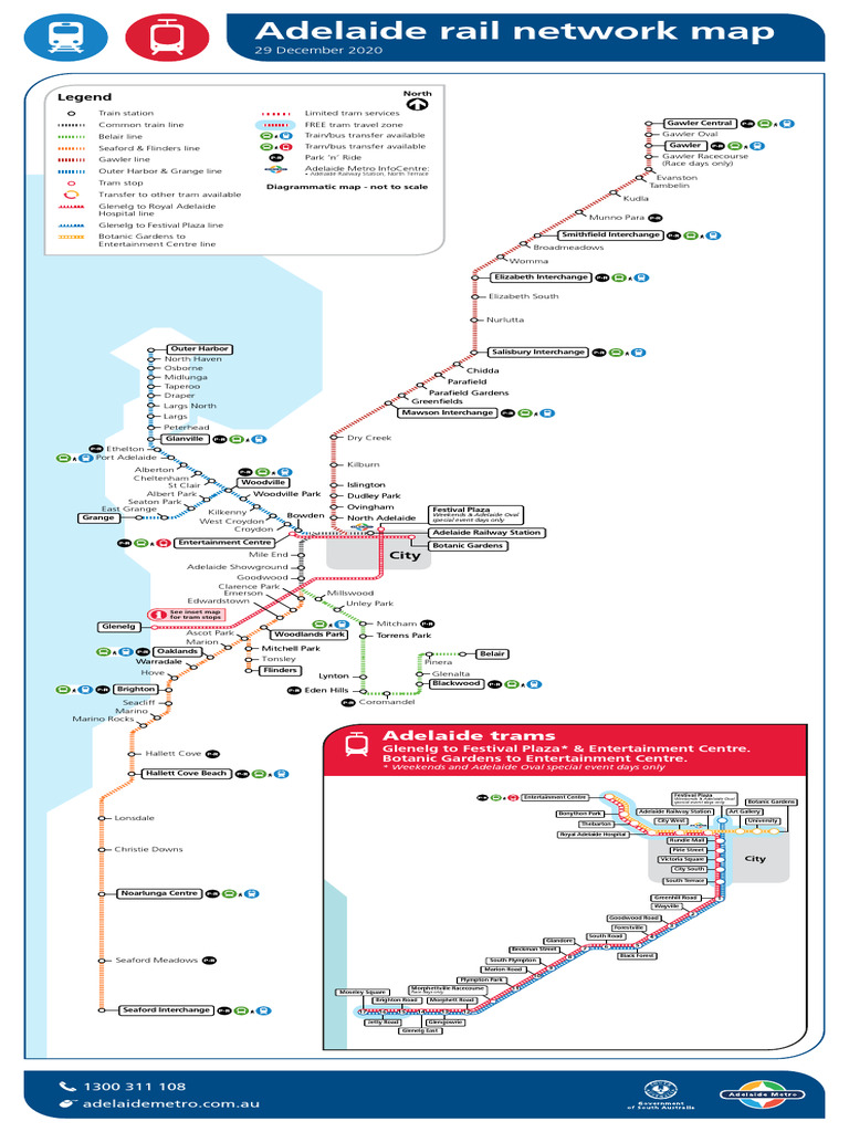 Adelaide Rail Network Overview | PDF | Adelaide | Electric Rail Transport