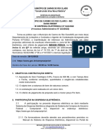 Aviso de Dispensa Eletronica - 043-2022 - Retificado Soro Fisiologico