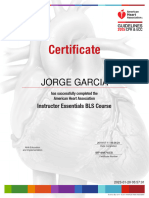 Certificate: Jorge Garcia