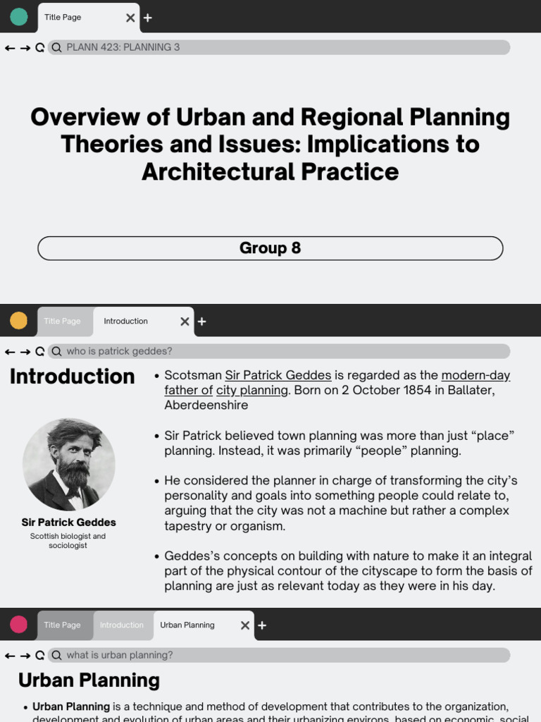 Urban and Regional Planning Theories | PDF | Urban Planning | Urbanization