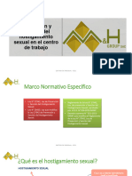 Presentación - Prevención y Sanción Del Hostigamiento Sexual en El Centro de Labores