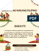 Barayti NG Wikang Filipino
