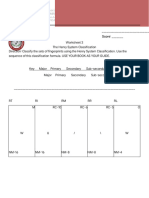 Worksheet Henry Classification - 1793967265