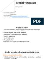 Kémiai Talajvizsgálatok PDF