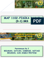 MAF - Pertemuan Ke 2