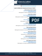 Signos y Sintomas para La Detencion Temp