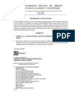 Instructivo Proceso de Admisin Uta Res-Cau-P-047-2023