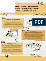 Yellow and White Doodle Project Infographics