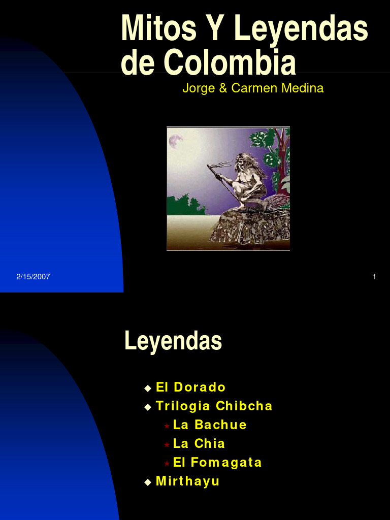 Mitos y Leyendas de Colombia | PDF