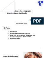 Caractérisation Des Propriétés Biomécanique