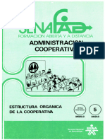 Unidad05 Estructura Organica de La Cooperativa