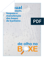 De Olho no Boxe_Manual de utilização, limpeza e manutenção