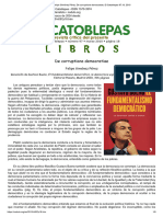 De Corruptione Democratiae, El Catoblepas 97 - 18, 2010