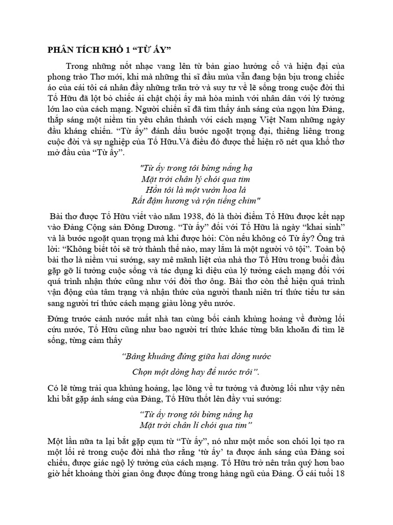 KHỔ 1 TỪ ẤY | PDF
