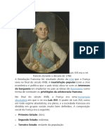 Luís XVI Era o Rei Francês Durante A Década de 1780
