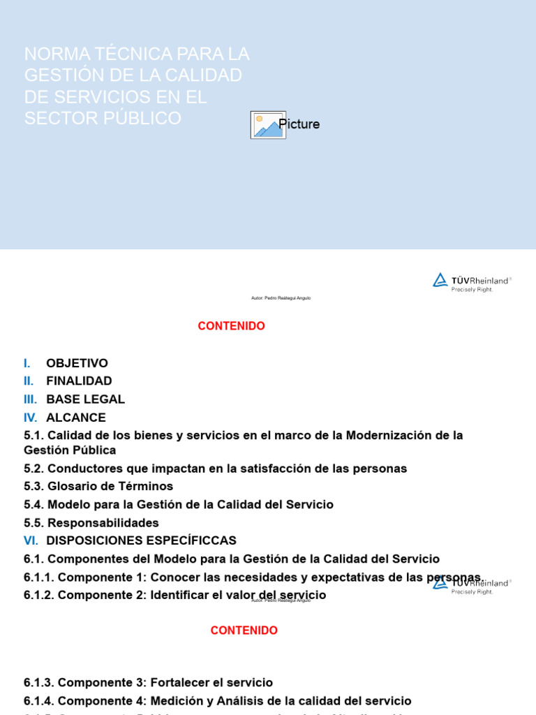Gestión de Calidad en Servicios Públicos | PDF | Gestión de la calidad ...